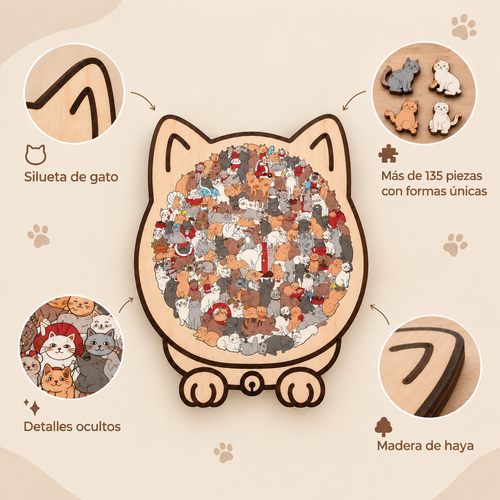 Miuva - Puzzle de Gatitos